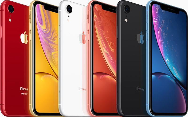 Cela porodica novih iPhone Xr u razlicitim bojama