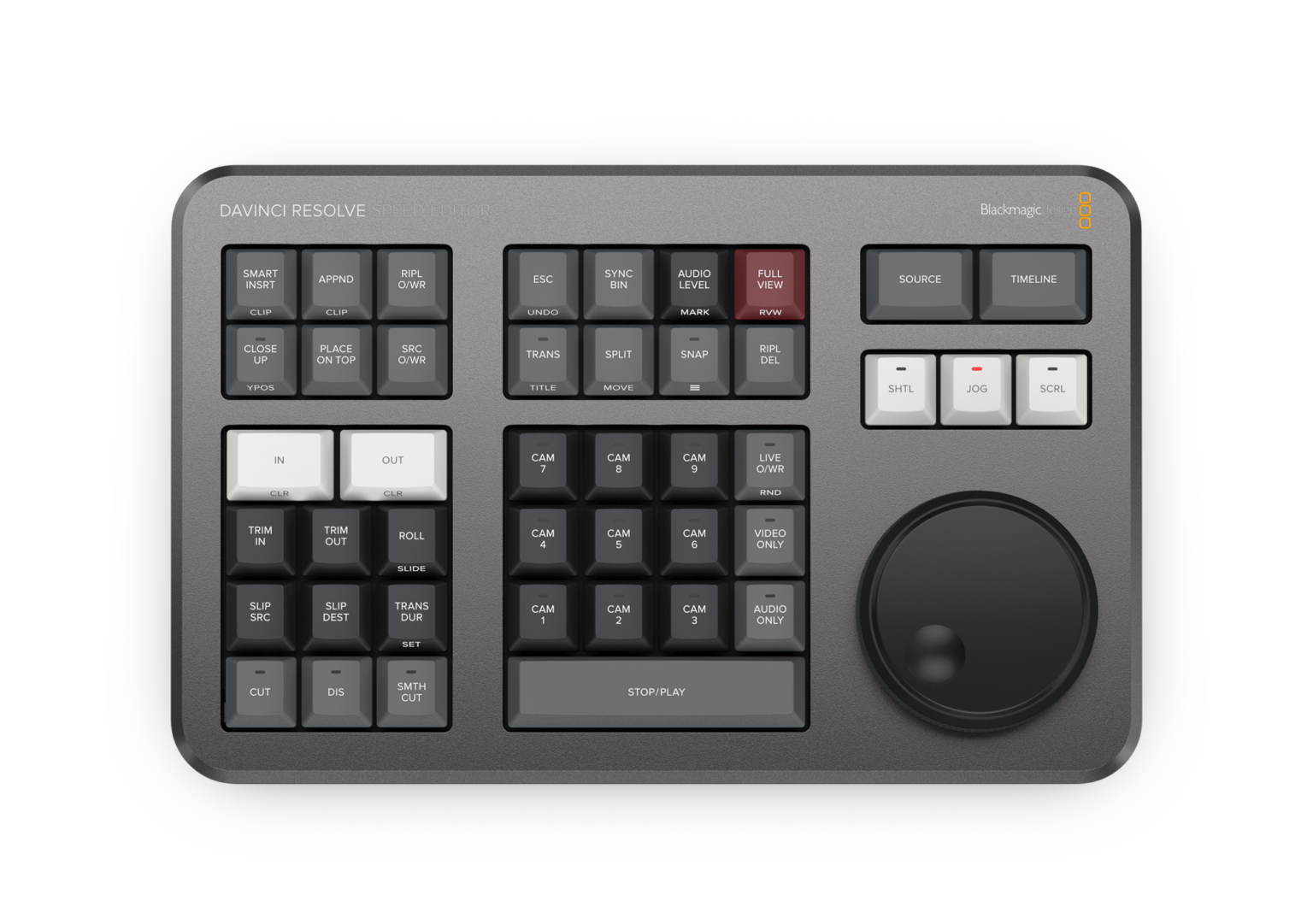 resolve editor keyboard